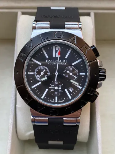 Relógio Bulgari Preto