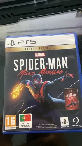 Jogo Spider man (homem aranha) Miles morales (ps4 ps5)