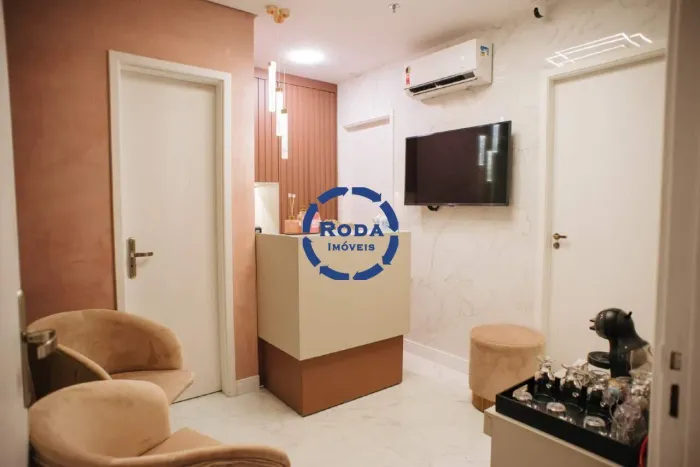Salas Comerciais à Venda no Legacy Tower Santos 93 m² com Consultório Odontológico Montad