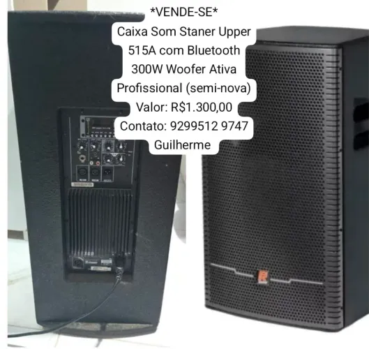 CAIXA DE SOM SEMI NOVA