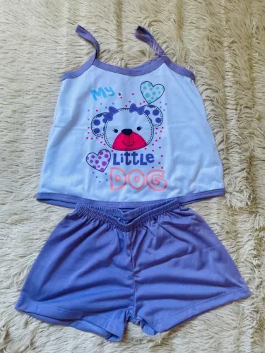 Conjunto Infantil  Pijama Menina Estampado