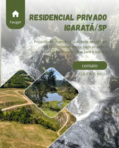 More no Centro de Igaratá | Lotes de 600m² em Residencial Completo!