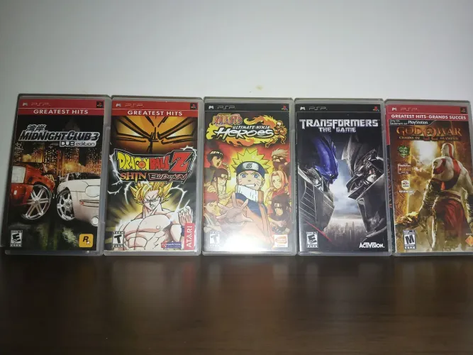Lote jogos para psp umd