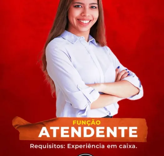 VAGA PARA ATENDENTE PIZZARIA