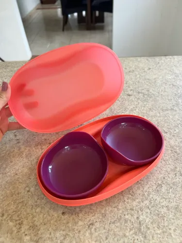 Vendo Instant Egg Gourmet Tupperware (Faz Ovos no Microondas Sem Óleo) - Usada 1x