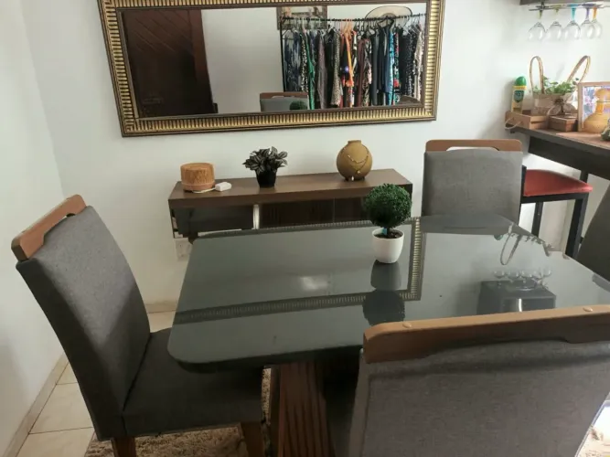 KIT sala de jantar - 7 itens