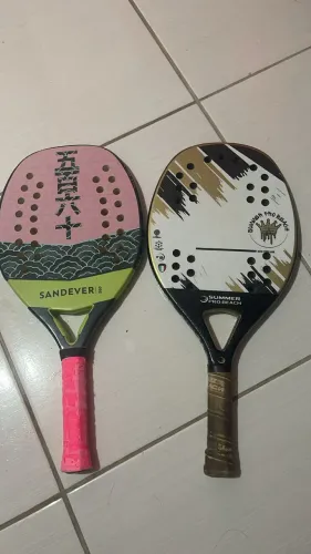 Raquetes beach tenis