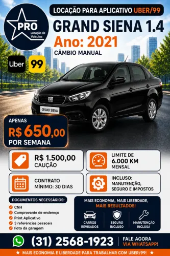 Locação de veiculo motorista Aplicativo e particular