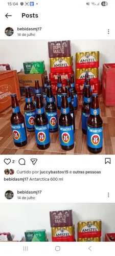 Cerveja em Garrafa 600 Ml