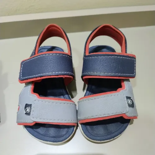 Sandália infantil Molequinho vermelha - Tam 19<br>