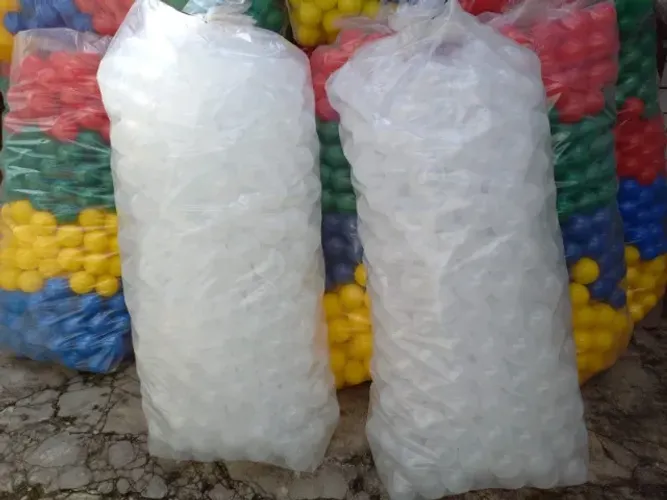 1000 bolinhas cristal transparente
