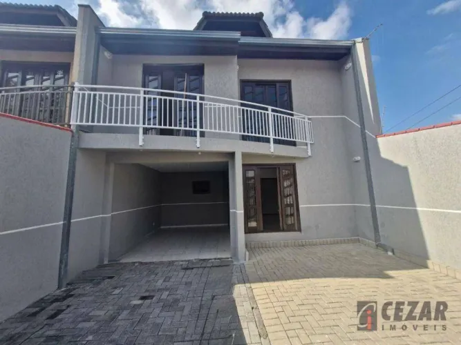 Sobrado com 3 dormitórios para alugar, 169 m² por R$ 3.400/mês - Atuba - Curitiba/PR