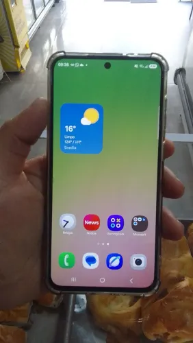 Samsung A56 CINZA 256GB NOVO