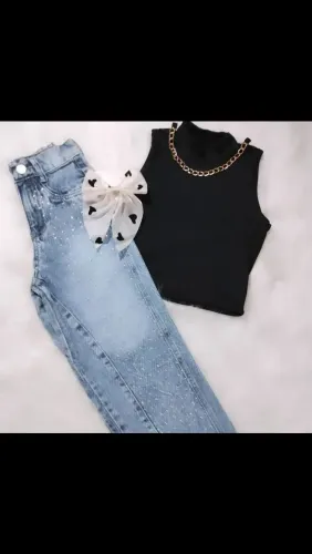 Calça jeans infantil 