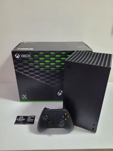 ZERADO!!! Xbox Series X Memória 1TB SSD Completo! (Aceito Cartão)