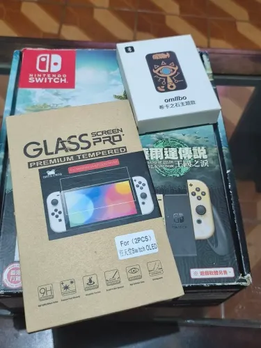 Nintendo Switch OLED edição especial tears of the kindom