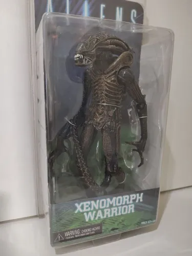 Neca Xenomorph Warrior Marrom Aliens Figura de Ação Colecionável Boneco