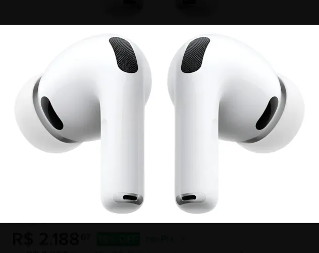 Fones AirPods Pro 3 NOVO