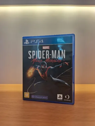 Homem-aranha / Spiderman - Miles Morales - PS4 (Com melhoria pra PS5)