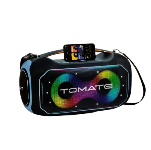 Caixa de Som Potente 360W Tomate