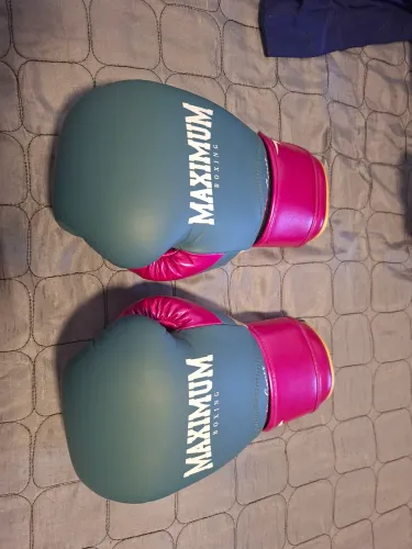 Kit luva e caneleira muai thay kickboxinh