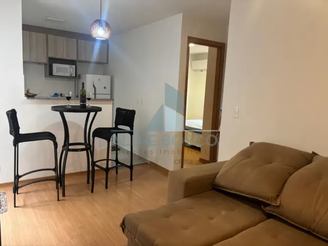 Venda, apartamento Mobiliado no Residencial Amistad com 2 Dormitórios e Garagem