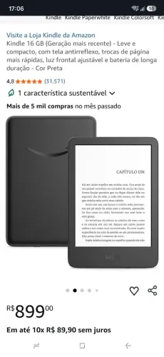 Kindle 11a geração