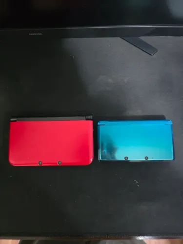 Nintendo 3ds XL Vermelho + Nintendo 3ds Azul