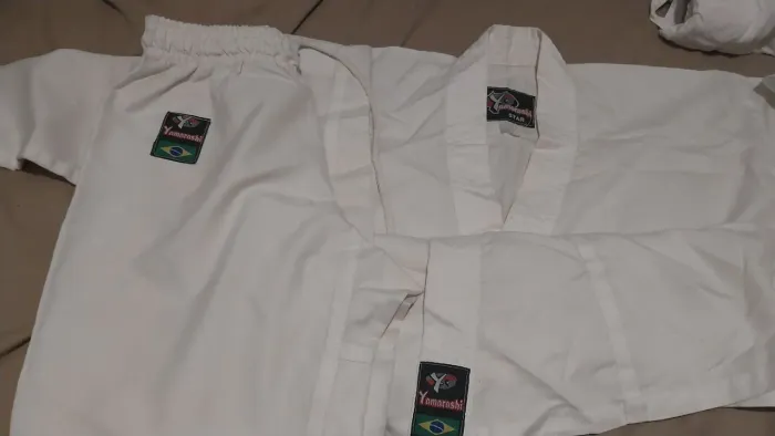Kimono Branco para Judô Yamarashi tamanho 02
