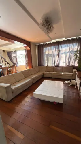 Sofá modular grande bege