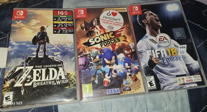 Jogos Nintendo switch.