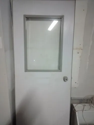 Portas com visor de vidro para escritório divisórias