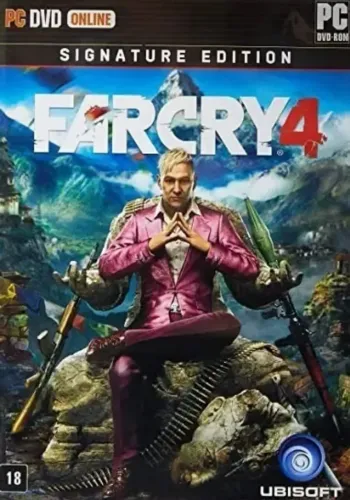 Jogo Mídia Física Editon PC DVD - FAR CRY 4.(Original/Novo/LACRADO)