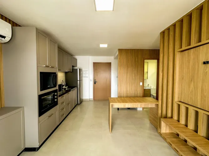 Apartamento Studio Mobiliado disponível para locação no Setor Bueno em Goiânia-Go