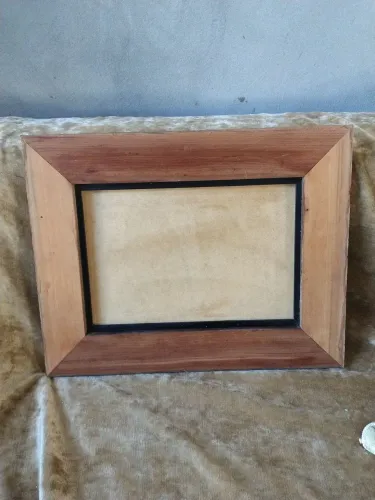 Moldura antiga madeira nobre 
