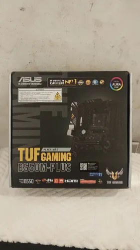 (NUNCA USADA) PLACA MÃE ASUS TUF GAMING B550M