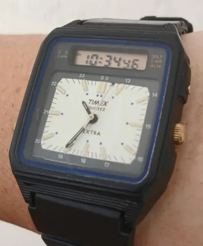 Raro exemplar antigo relógio original TIMEX anos 90