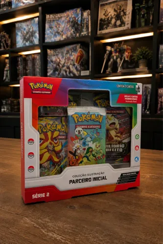 Coleção Ilustração Parceiro Inicial Série 2 Pokémon TCG - Lacrada | Copag