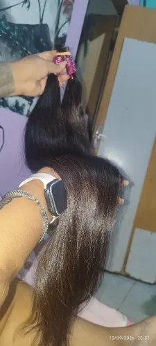 cabelo humano indiano 75cm 200 gramas