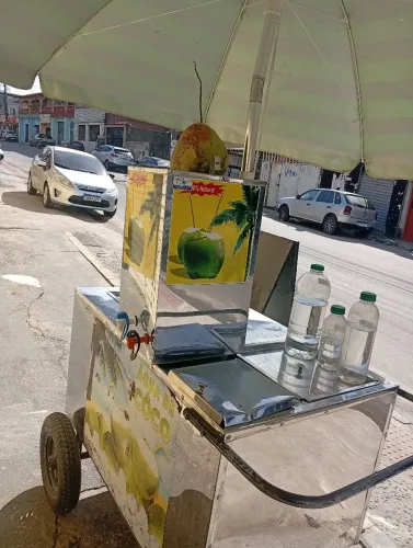 Carrinho de coco perfeito! 
