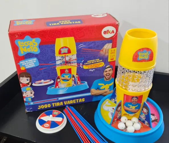Jogo Tira Varetas Luccas Neto