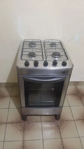 Fogão esmaltec inox de 4bocas acendimento manual