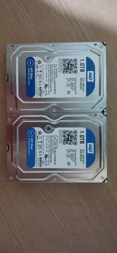 ? KIT 2x HD WD Blue 1TB SATA - 2TB TOTAL - TESTADOS ?