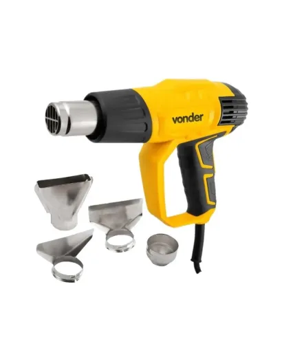 SOPRADOR TÉRMICO VONDER COM 2 TEMPERATURAS 1500W + 4 BICOS