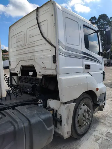 Axor 2035 Premium caminhão trabalhando aceito troca 