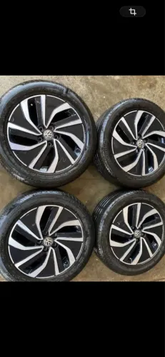 Rodas e pneus Polo aro 16 originais de fábrica