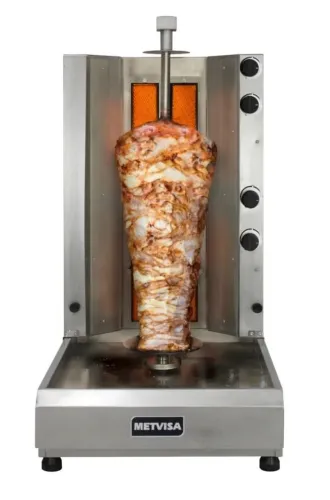 Máquina de Assar Churrasco Grego / Kebab / Shawarma a Gás - 20kg