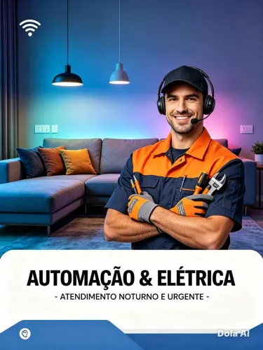? AUTOMAÇÃO & ELÉTRICA - ATENDIMENTO NOTURNO E URGENTE ?
