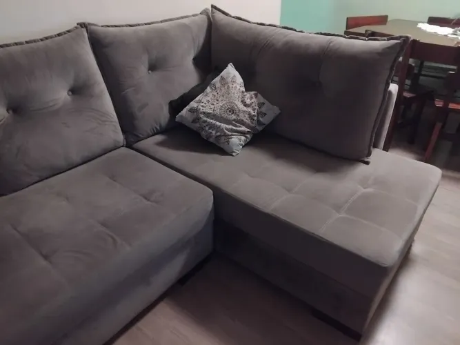 Sofá em "L", lado Direito