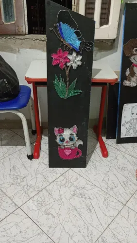 Artesanato ( STRING ART) arte com linhas